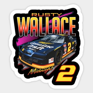 Rusty Wallace 2 Vintage Sticker